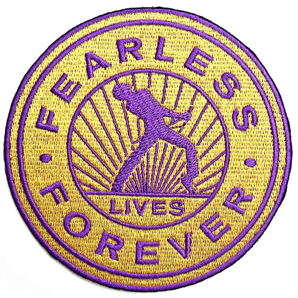 Queen - Fearless Patch - Gelb/Lila